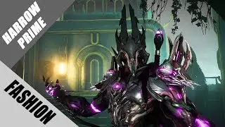 Warframe | Fashion Frame | Harrow Prime : Shadow Arcanist Knight