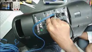 EV electro-voice ZXA1 sound from mic goes off