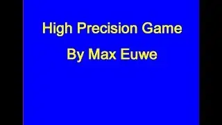 Max Euwe vs Evert Straat: Amsterdam 1921