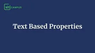 CSS Text Align and Text Decoration Properties
