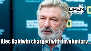 Alec Baldwin charged with involuntary manslaughter in Rust shooting | OPEN NEWS