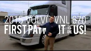 2015 Volvo VNL 670 - Arrow Makes Your First Payment!