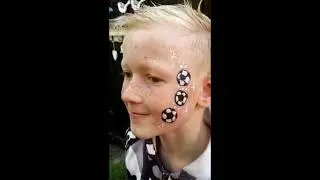 football bodyart - футбольный бодиарт - идеи и реализация - 