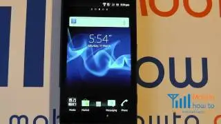 How To Take/Capture A Screenshot - Sony Xperia S