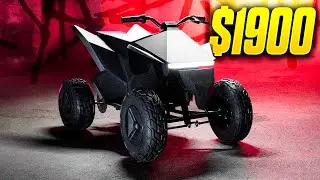 A Look Into Tesla's $1900 Cyberquad for Kids