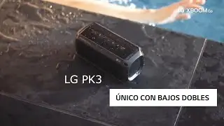 4K TV - LG XBOOM Go PK3 Portable Speaker