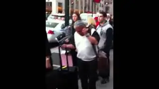 Getting A Cab In New York