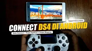 Cara Connect Stik DS4 Di Android ! Tanpa Setting Support Semua Game