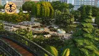 Parc de Belleville | The Sims 4 Speed Build