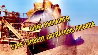 Reclaimer operations Rio Tinto in the Pilbara 