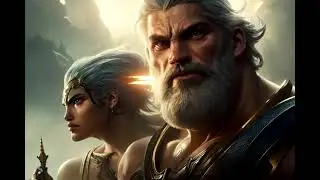 "Masters of the Primordial Cosmos: The 12 Titans in Greek Mythology"