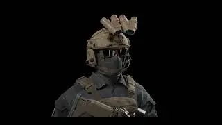3D Character Design Studio / AAA Game Art Studio - Realistic Soldier