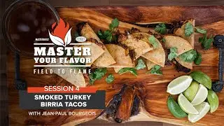 Field to Flame | Smoked Turkey Birria Tacos