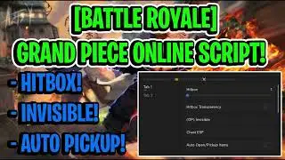 GRAND PIECE ONLINE (GPO) Script Pastebin UPDATE AUTO FARM | INSTANT KILL | HITBOX | INVISIBLE 🦈