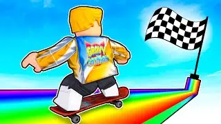 Noob VS Skateboard Obby