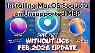 Without USB How to INSTALL MacOS SEQUOIA on Unsupported Mac 