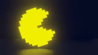 pac-man animation (blender)