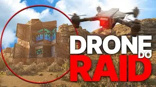 Rust | USEI o novo DRONE Para ficar RICO de LOOT nesse RAID