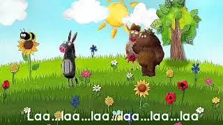 Lagu anak anak"Disini Senang Disana Senang" B