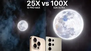 iPhone 16 Pro Max VS Galaxy S24 Ultra Live Zoom Test Comparison