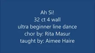 Ah Si! line dance