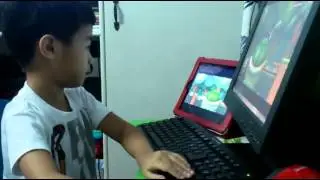 Super Mario wii game and tutorial sabay NOV2012