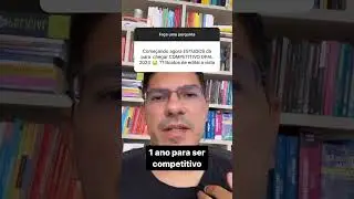 Quanto tempo para ser competitivo em jurídico?#concursopublico #questoesdeconcursos#concurseiros