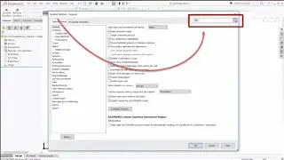 SOLIDWORKS Tech Tip: What Every Engineer Should Know About Option Search in the System Options Menu