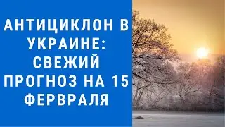 Погода на завтра, погода 15 февраля
