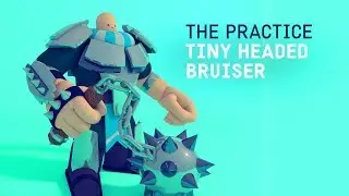 Model an Armored Bruiser 3d Character Model in Cinema 4d // The Practice 95