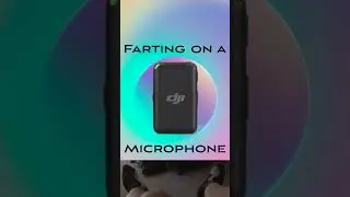 DJI wireless mic Fart test! 