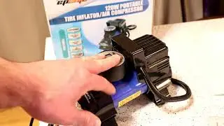 EPAuto 12V DC Portable Air Compressor Pump Digital Tire Inflator Gadget Review