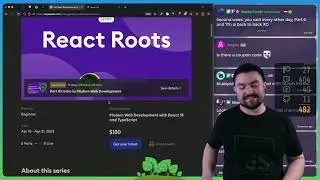 2023-03-21 - React Roots Course Launch Q&A - Building an OBS overlay with React