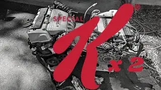 Honda K24 from Accord Euro. Wrecker score!