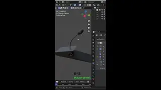 Conference Mike modelling in blender