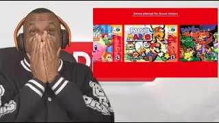 OMG!! BANJO KAZOOIE F ZERO &  MAJORAS MASK ON NINTENDO SWITCH!! N64 Online Announcement Reactions