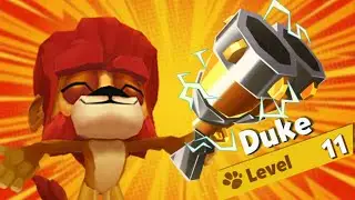 Zooba Lion DUKE 11 Level Zooba Zoo Battle Arena