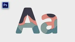 Layered Text Effect With Photoshop - Step By Step Photoshop Tutorial