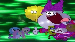 mugen fluttershy and gumball vs spongebob and chowder