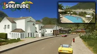 Creating LUXURY Hillside Villas With Views in Cities Skylines! | Solitude