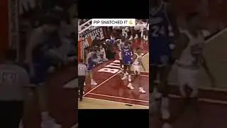 Scotty Pippen with the Block 