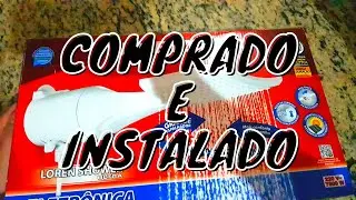 COMPRADO E INSTALADO | CHUVEIRO DUCHA ELÉTRICO LORENZETTI LOREN SHOWER