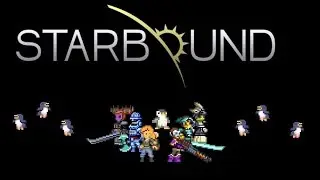 Starbound Лепим варп двигатель из куличиков (КООП) #3