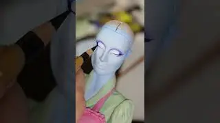 Polymer Clay Juno Birch Sculpture