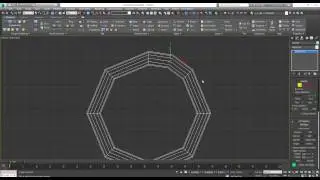 Как скруглить прямые полигоны в 3ds max