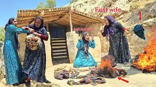 first wife's anger at second wife caused first wife to set fire to second wife's clothes.