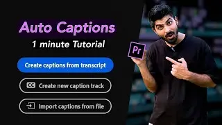 How to put auto captions in premiere pro 2024