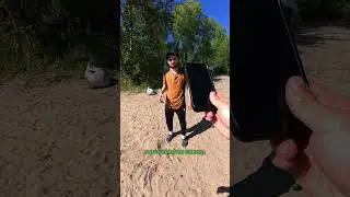 Быдло на пляже мусорит. Воспитание бородатого мусорщика!