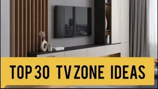 TOP30 Modern Living Room TV Unit Design Ideas 2025 TV Cabinets | Home Interior Wall Decorating Ideas