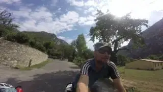 Cycling Mirepoix, Southern France